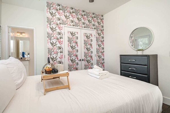 4 bedrooms, iron/ironing board, travel cot, free WiFi