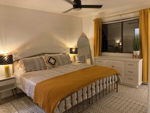 3 bedrooms, desk, iron/ironing board, free WiFi