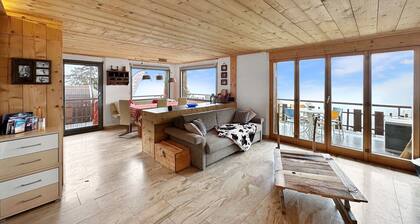 Mountain Bliss, view and Sauna - Swiss Alps