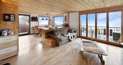 Mountain Bliss, view and Sauna - Swiss Alps