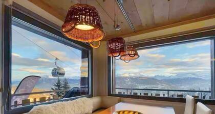 Mountain Bliss, view and Sauna - Swiss Alps