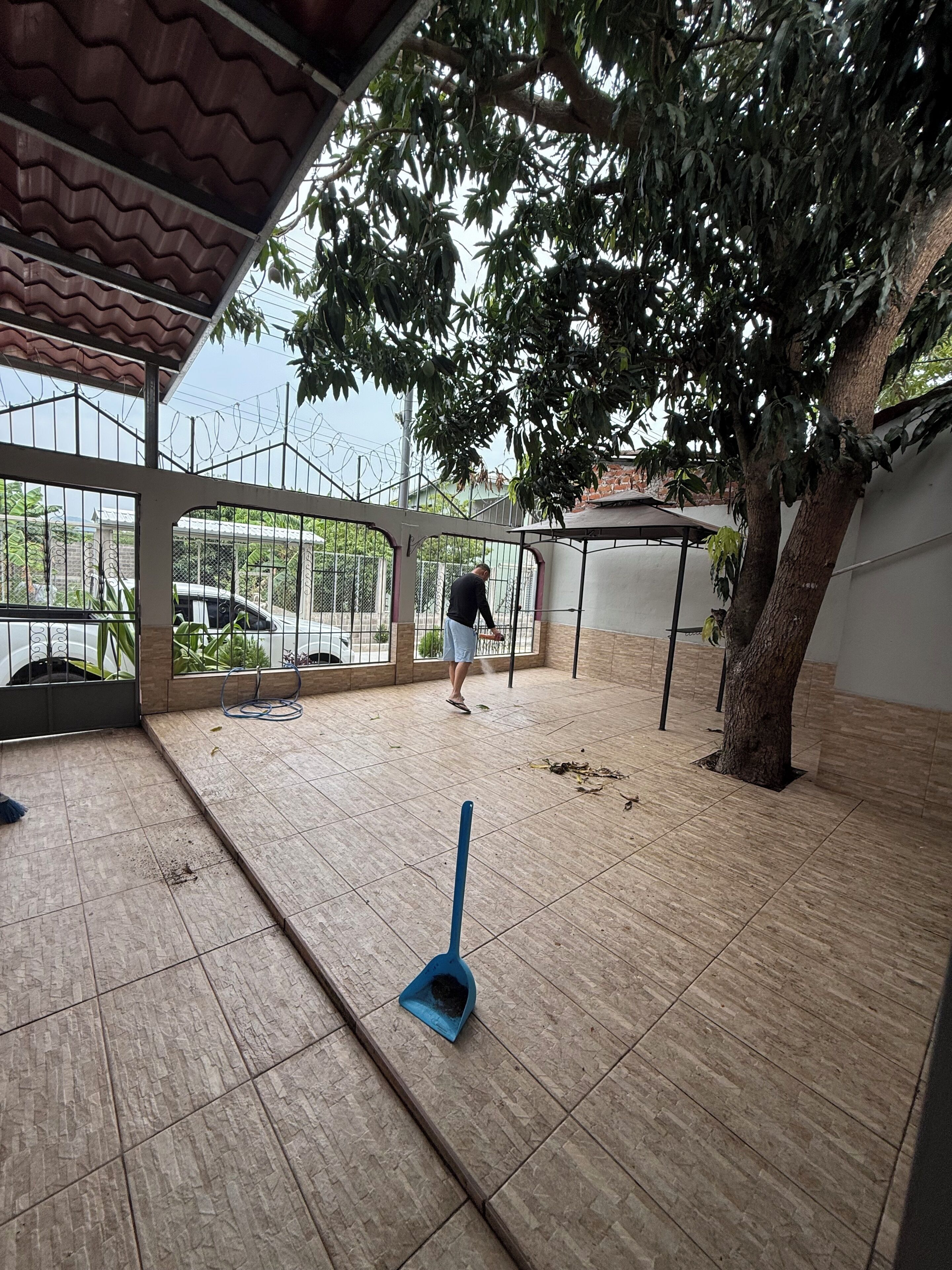 Enceinte de l’hébergement