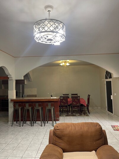 Charming 2-bedroom house with AC, WiFi in enjoyable and expacious house