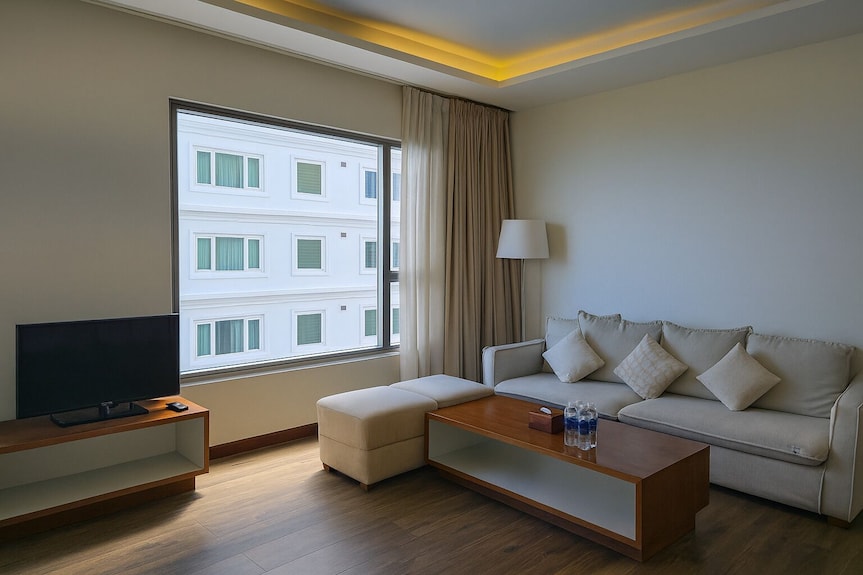 Romantic Cozy Studio Ocean View Balcony 5 Min To My Khe Beach - Da Nang