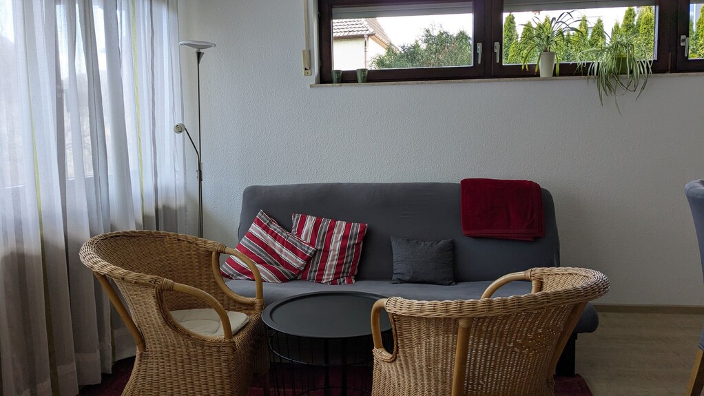 Apartment 'Gänsbach' Mit Privater Terrasse, Gemeinschaftsgarten Und Wlan - Albstadt