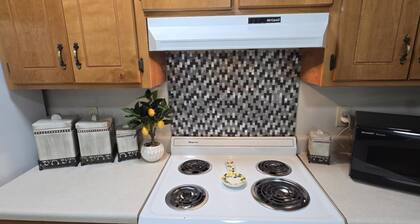 Ella's Place is a charming 3-bedroom house with AC, WiFi in East Columbus