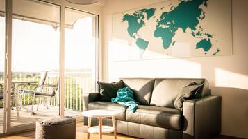 Televisión, reproductor de DVD, estéreo