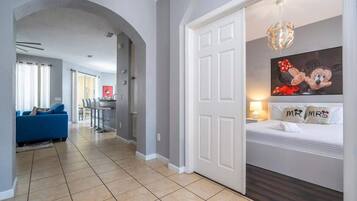 4 bedrooms, iron/ironing board, travel cot, free WiFi