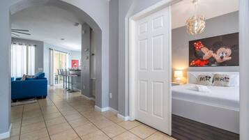 4 bedrooms, iron/ironing board, travel crib, free WiFi