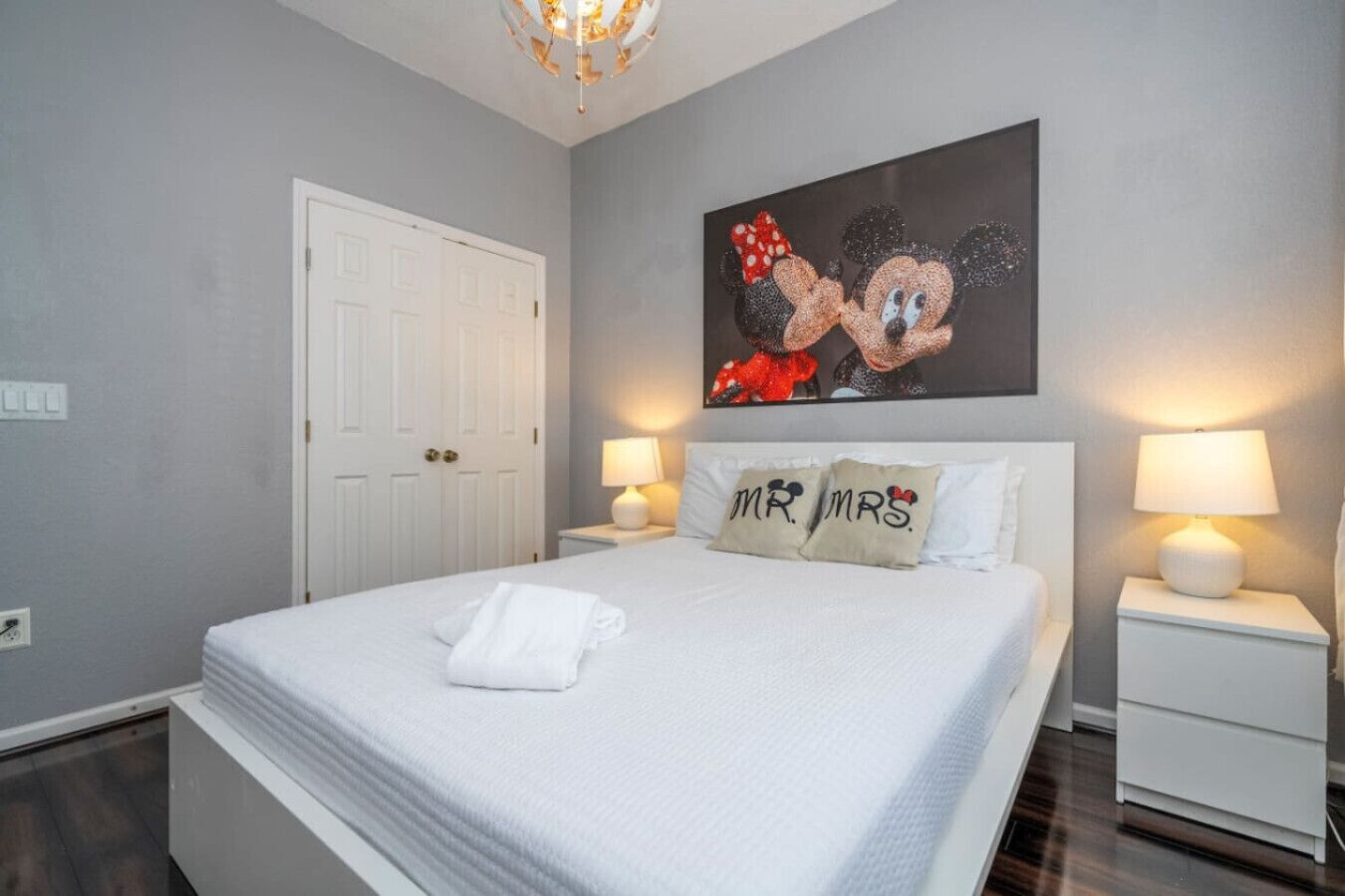 4 bedrooms, iron/ironing board, travel crib, free WiFi