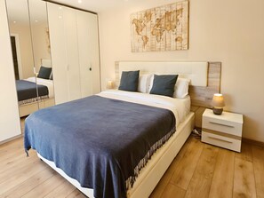 2 habitaciones, wifi gratis y ropa de cama 