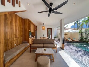 Two Bedroom Villa | Living area - The Arca Villas by GenuineHost (Denpasar)
