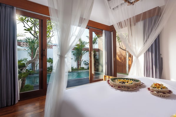 One Bedroom Villa | Minibar, free WiFi, bed sheets