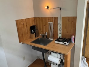 Family Cottage, Balcony, Mountain View | Private kitchen