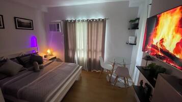 1 室のベッドルーム、アイロン / アイロン台、WiFi