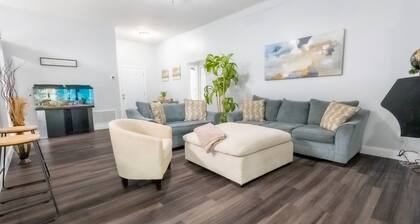 Modern Family Retreat w/Game Room and Fire Pit. Near NAS JAX