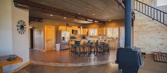 Spacious mountain lodge in the San Juan Mountains.