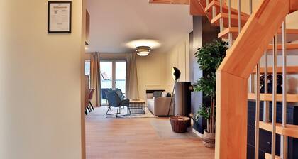 Design-FeWo Fleesensee, Wallbox, Sauna, Terrasse