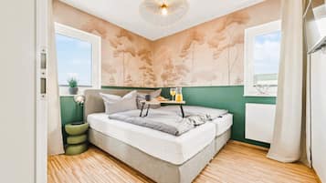 3 soverom, skrivebord, reiseseng for barn og wi-fi (inkludert)