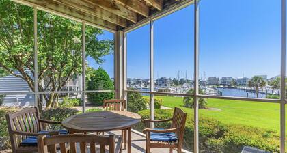 First Floor Dog Friendly Marina Condo with Access to the St James Beach Club & Pool on Oak Island