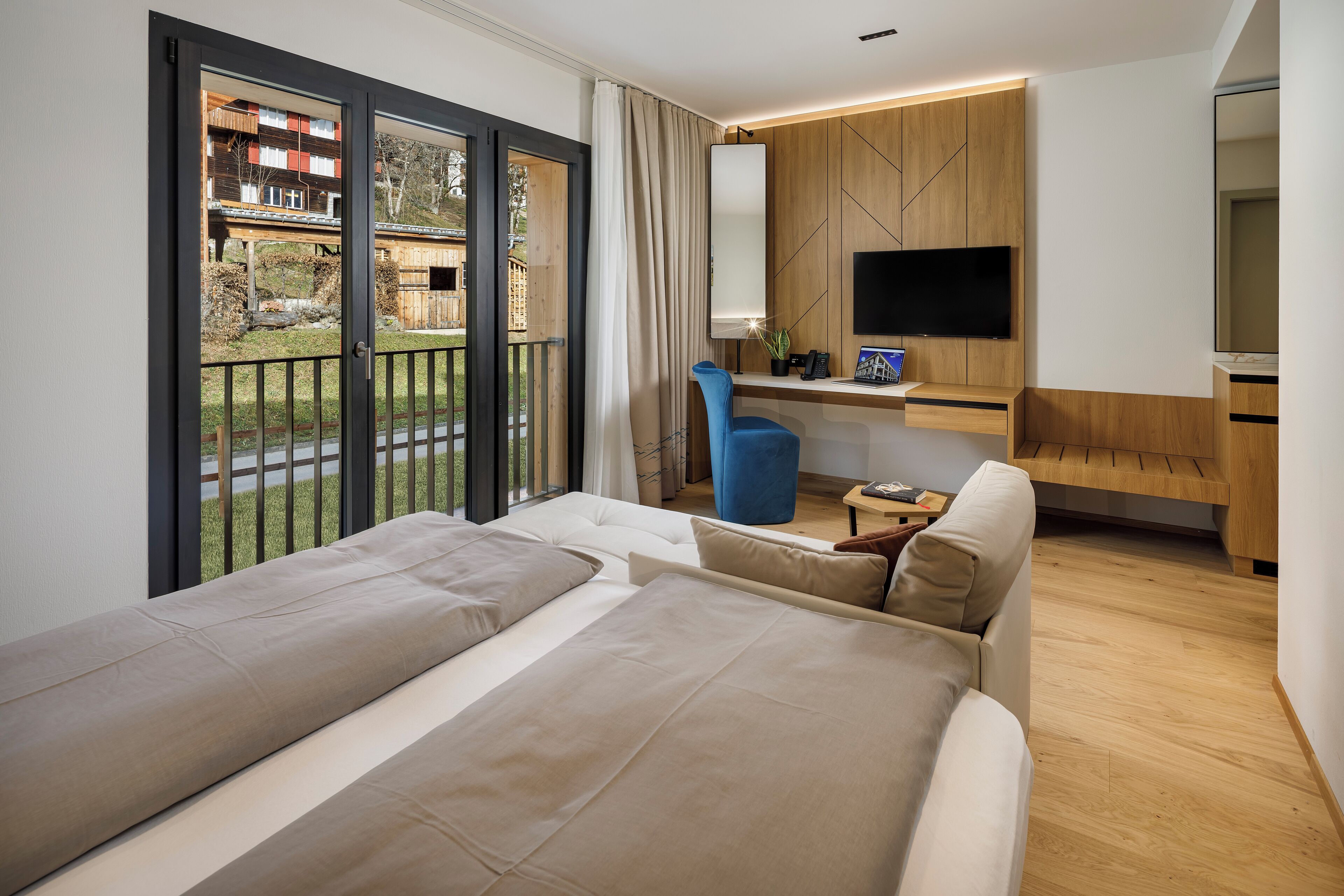 Deluxe-Doppelzimmer, Hügelblick