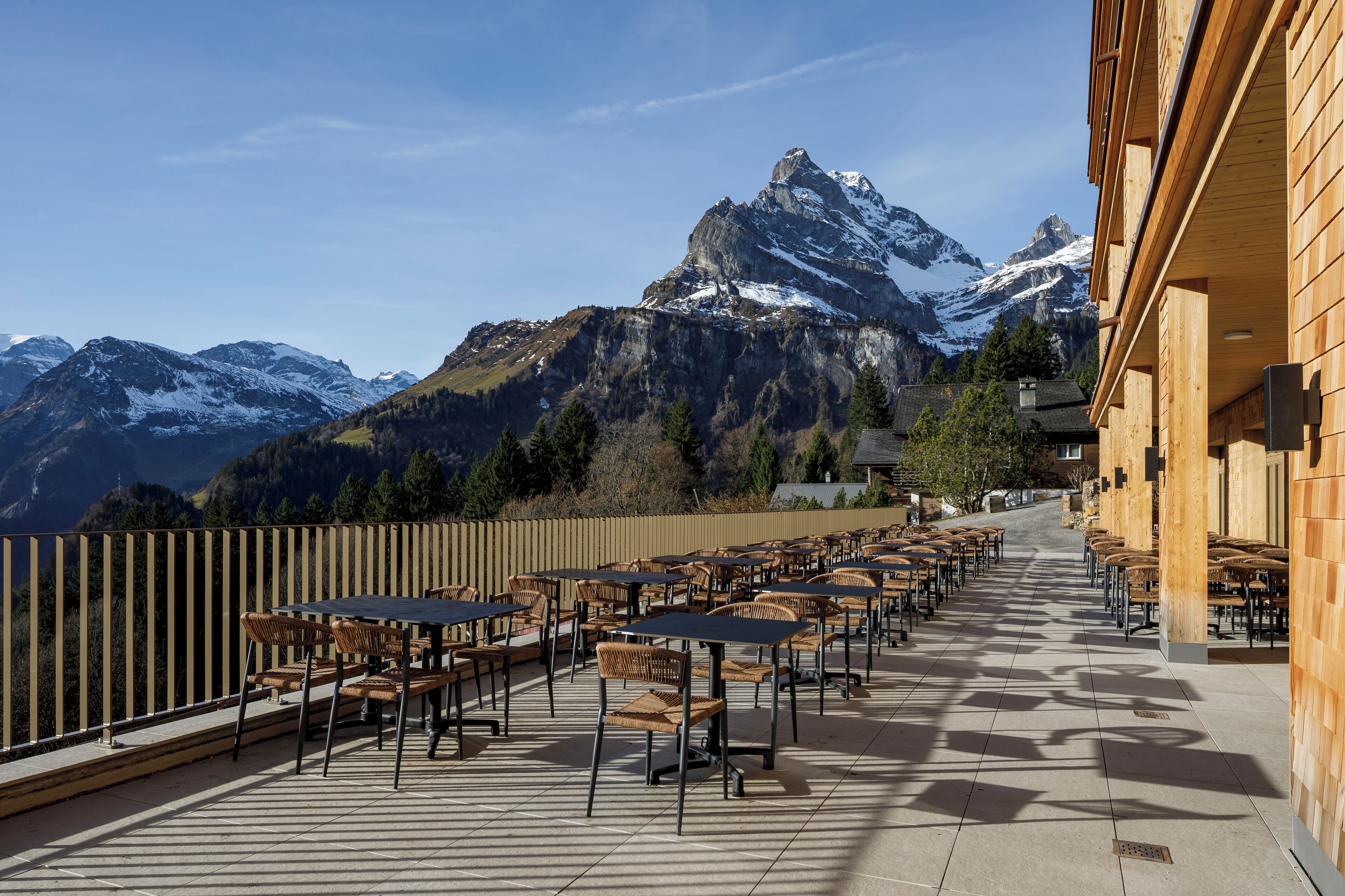 Fassade der Unterkunft