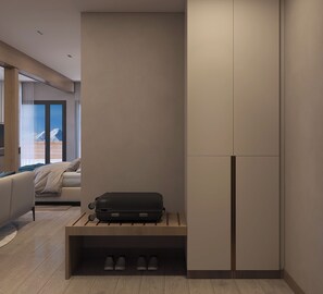 Luxury Suite, Mountain View | Living area | Computer monitors - Panoramahotel Braunwald (Glarus Sued)