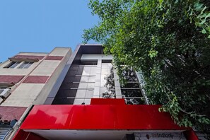 Façade de l’hébergement