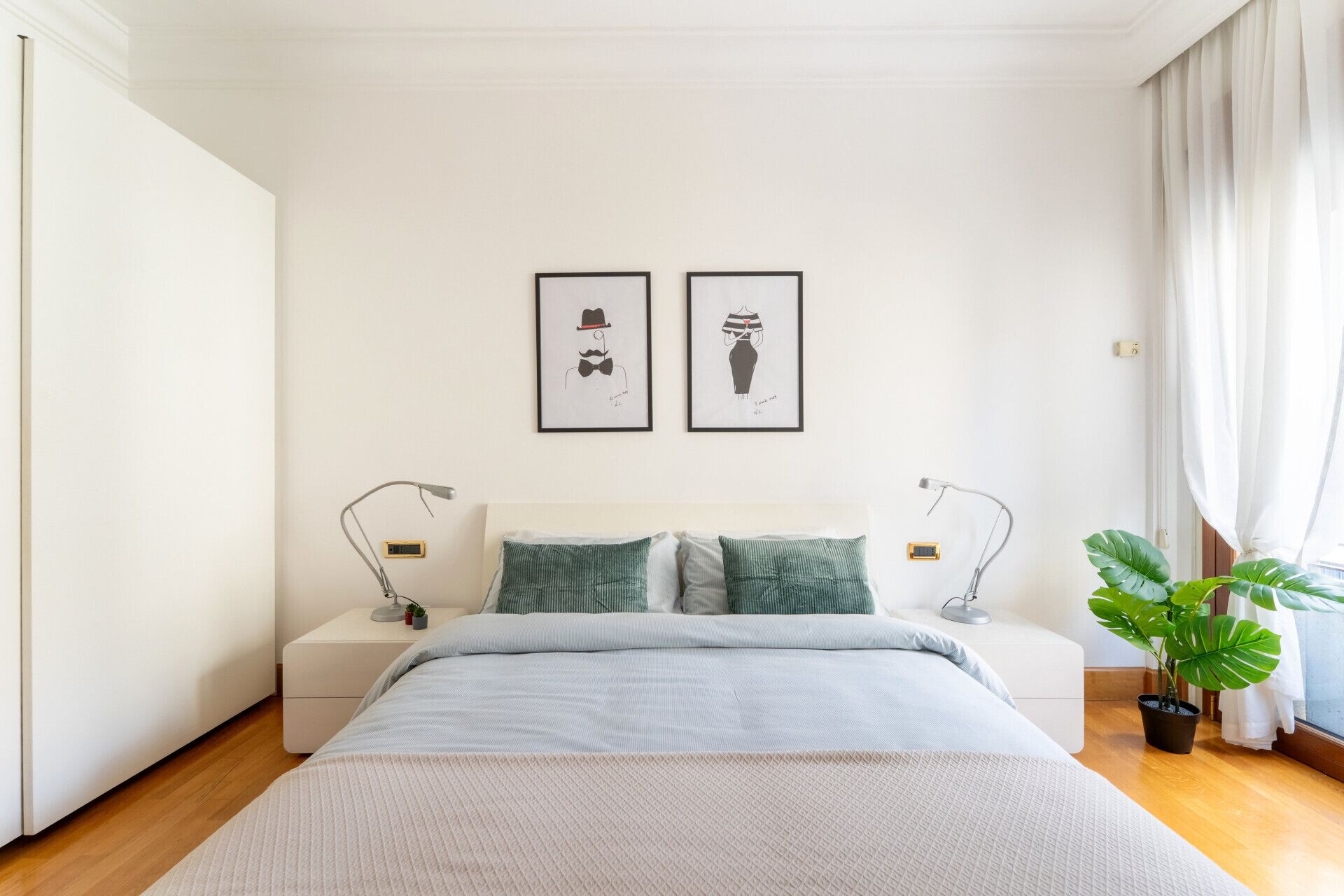 1 bedroom, WiFi, bed sheets