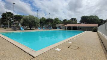 Opvarmet pool