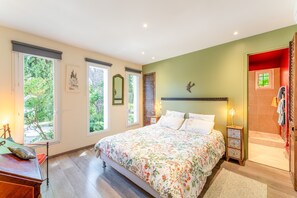 6 dormitorios, tabla de planchar con plancha, wifi gratis y ropa de cama