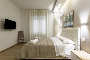2 slaapkamers, een strijkplank/strijkijzer, wifi, beddengoed