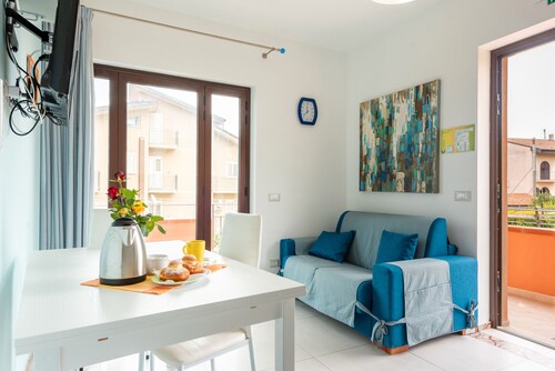 Appartement 'Luna Calante' avec vue sur la mer, Wi-Fi et climatisation