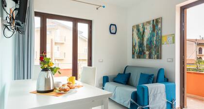 Appartement 'Luna Calante' avec vue sur la mer, Wi-Fi et climatisation