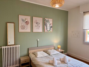 1 Schlafzimmer, kostenloses WLAN, Bettwäsche