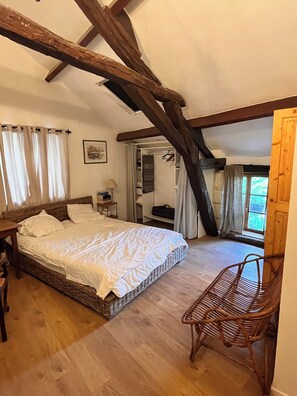 2 chambres, bureau, lit parapluie, Wi-Fi gratuit