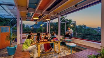 Zona de estar del vestíbulo