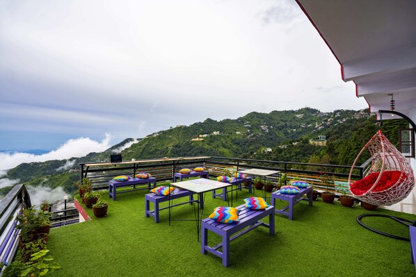 Vue depuis l’hébergement