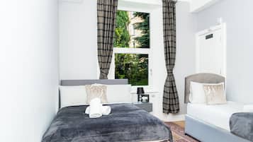 3 soverom, strykejern/-brett og wi-fi (inkludert)