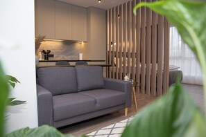 Interior - Rîșcani Open-Plan Apartment by the Park (Chișinău)