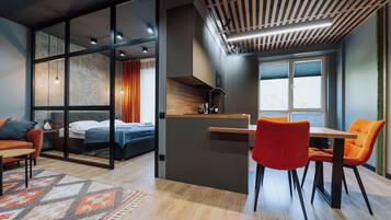 1 bedroom, iron/ironing board, travel crib, free WiFi