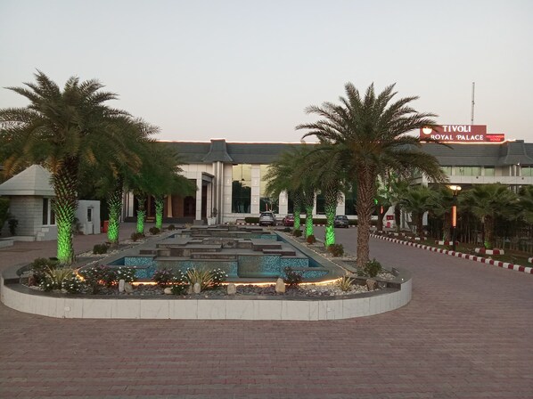 Fassade der Unterkunft