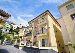 Façade de l’hébergement