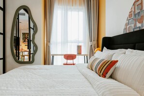 1 Schlafzimmer, Schreibtisch, Bügeleisen/Bügelbrett, WLAN