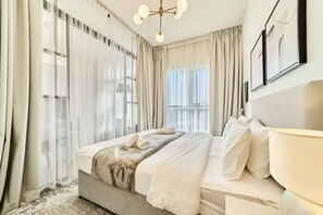 2 slaapkamers, een strijkplank/strijkijzer, wifi, beddengoed