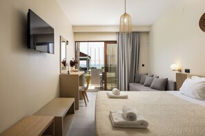 Junior Suite with Sea View | Ljudisolering, gratis wi-fi och sängkläder
