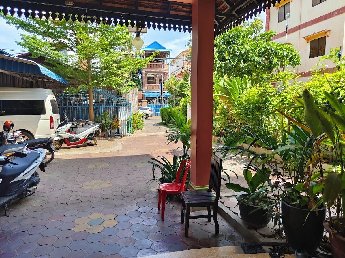 Fachada de la propiedad