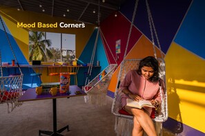 Zona de estar del vestíbulo