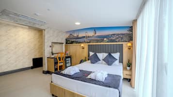 Standard-Suite, Balkon | Allergikerbettwaren, Betten mit Memory-Foam-Matratzen