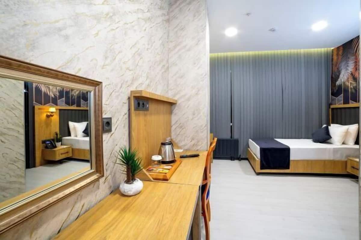 Allergitestet sengetøy, memory foam-senger og minibarvarer (inkludert)